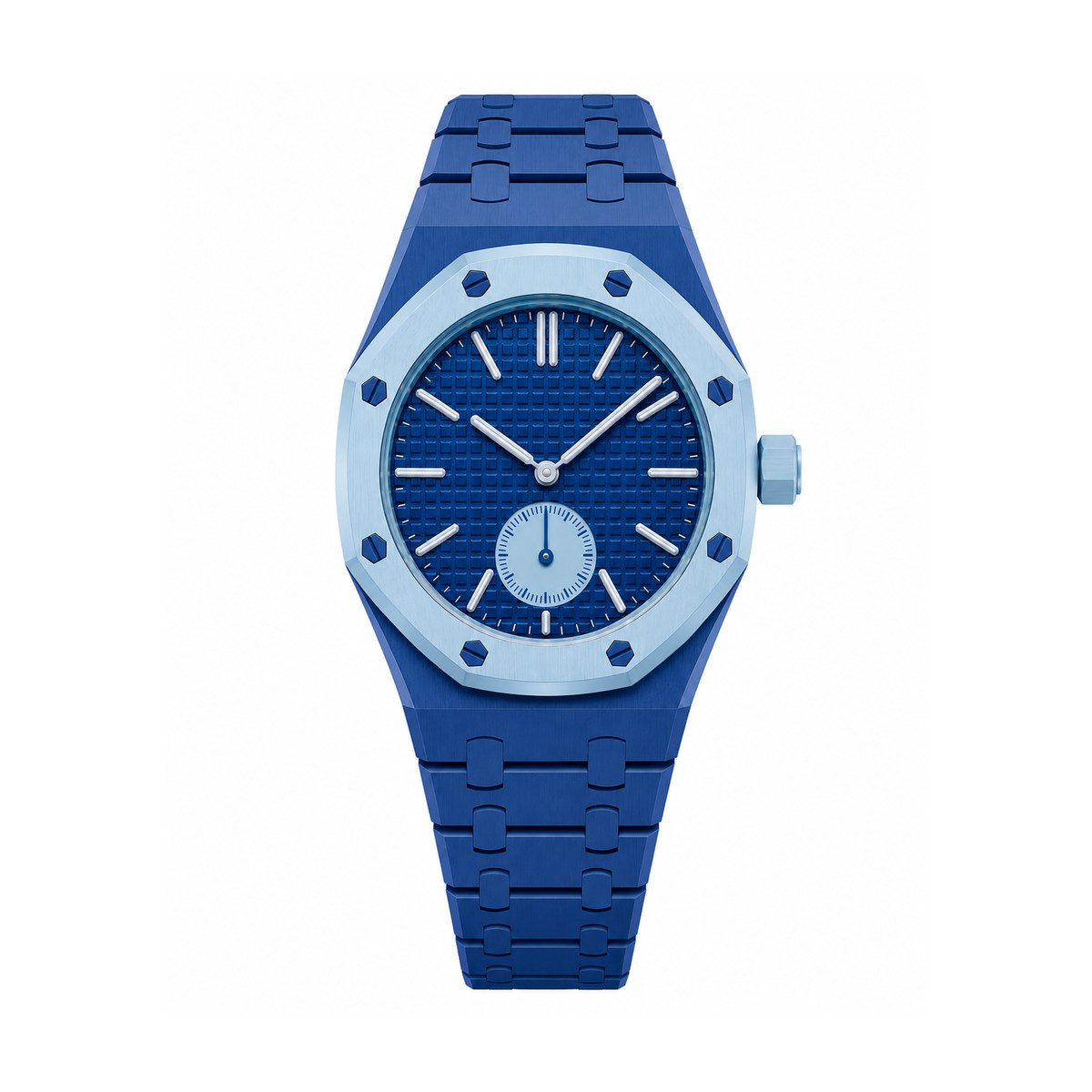 OCTAVIR Glacier Bioceramic modular watch strap (watch case not included)